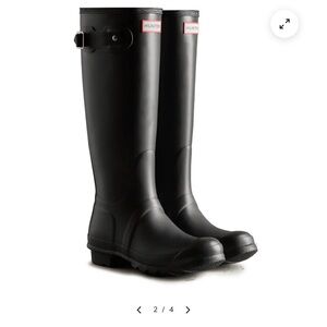 Hunter Classic Black Waterproof Boots